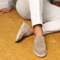 James | Men’s Stylish Suede Yacht Loafers with Rubber Sole