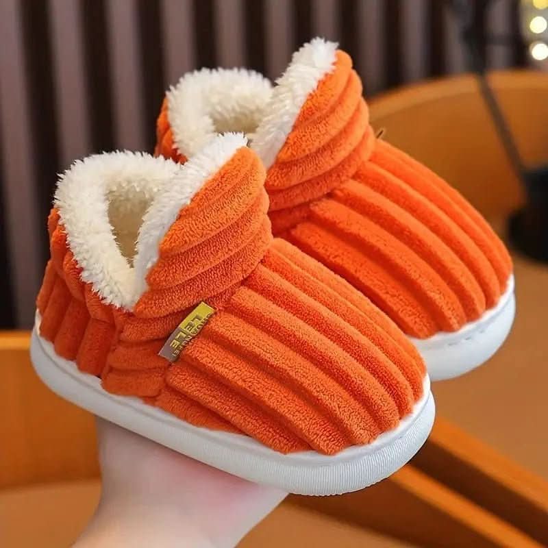 Unisex Thermal Slippers Fleece-Lined
