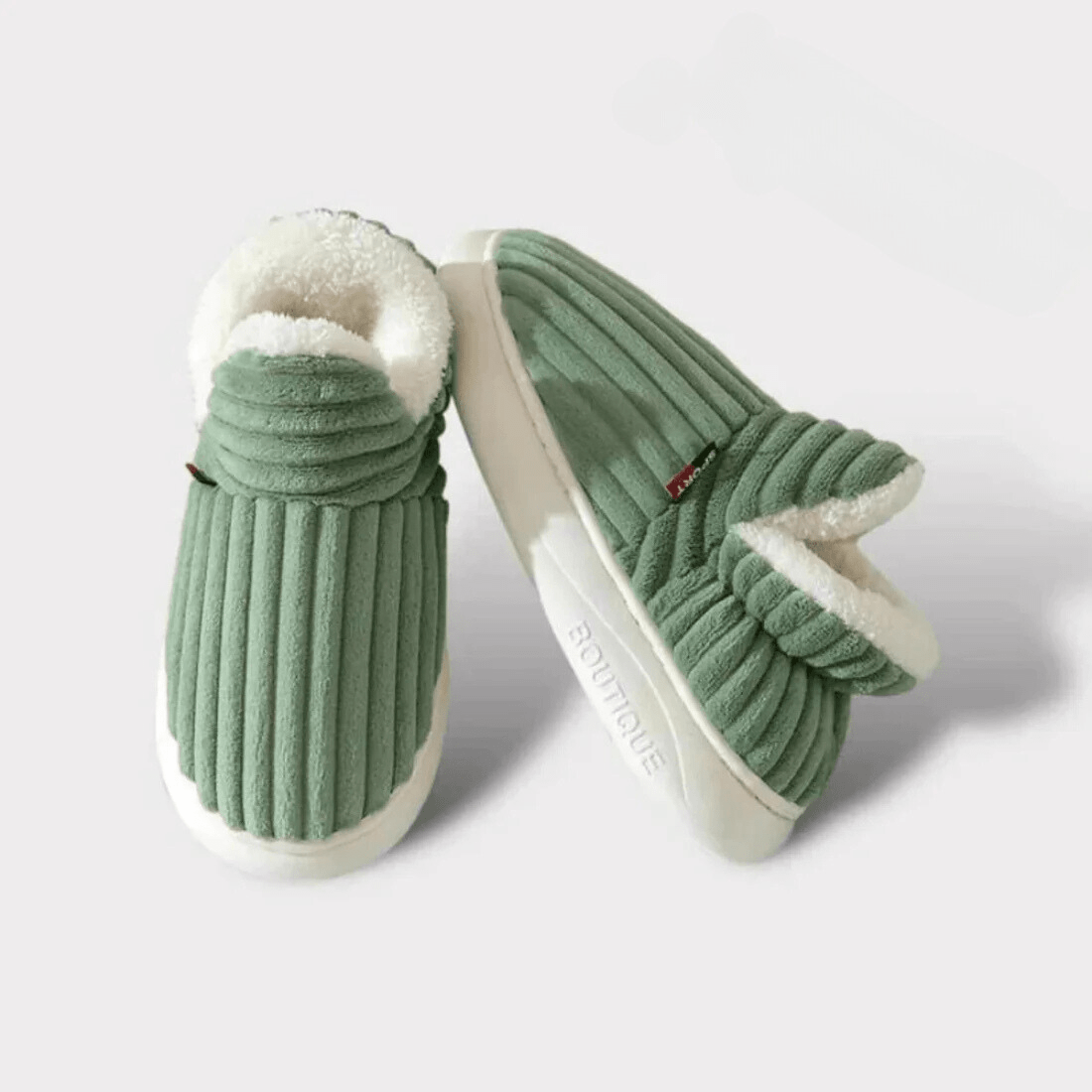 Unisex Thermal Slippers Fleece-Lined