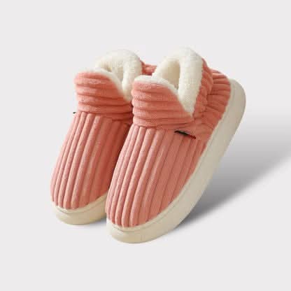 Unisex Thermal Slippers Fleece-Lined