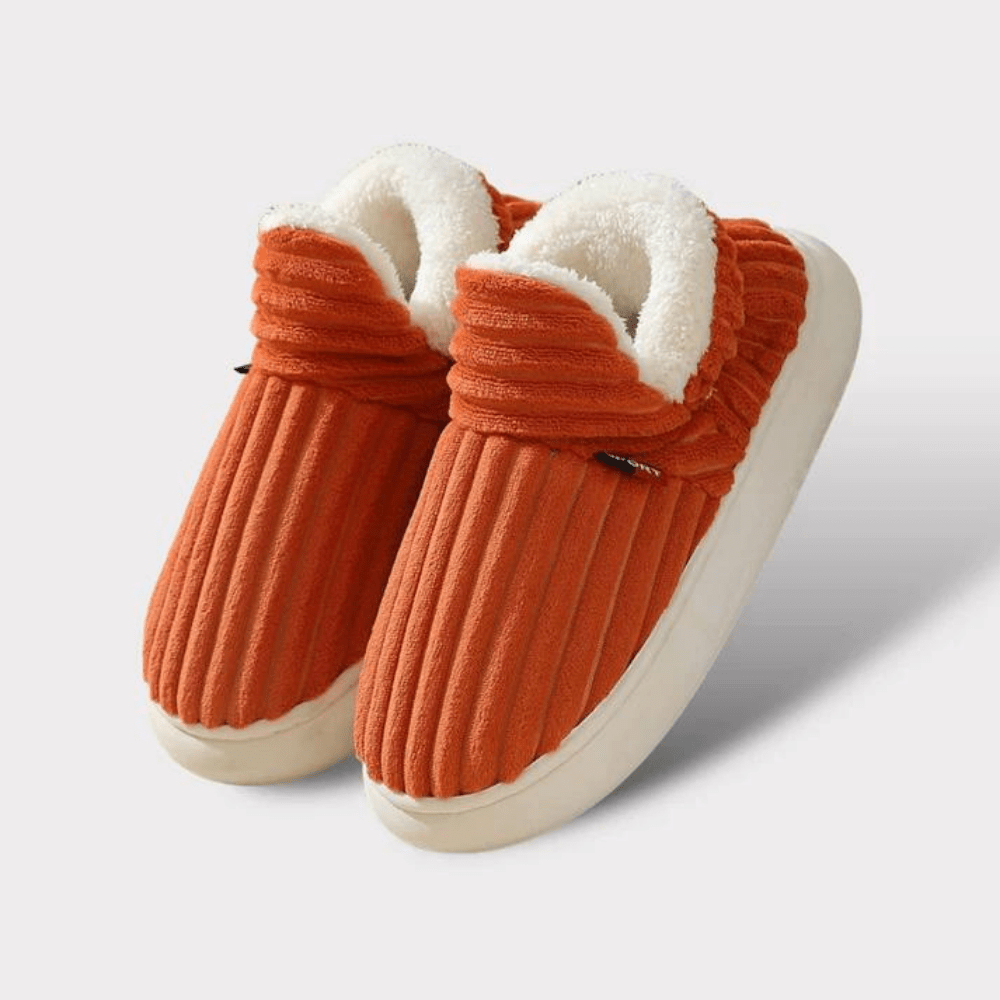 Unisex Thermal Slippers Fleece-Lined