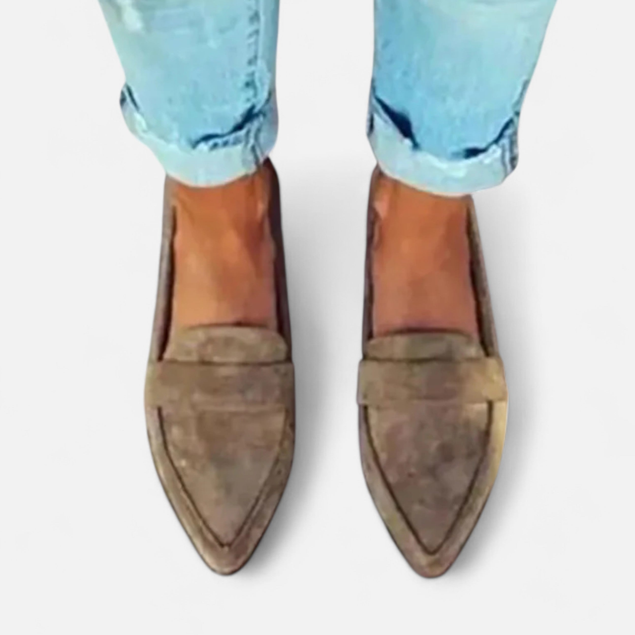 Women’s Retro Pointed Loafers