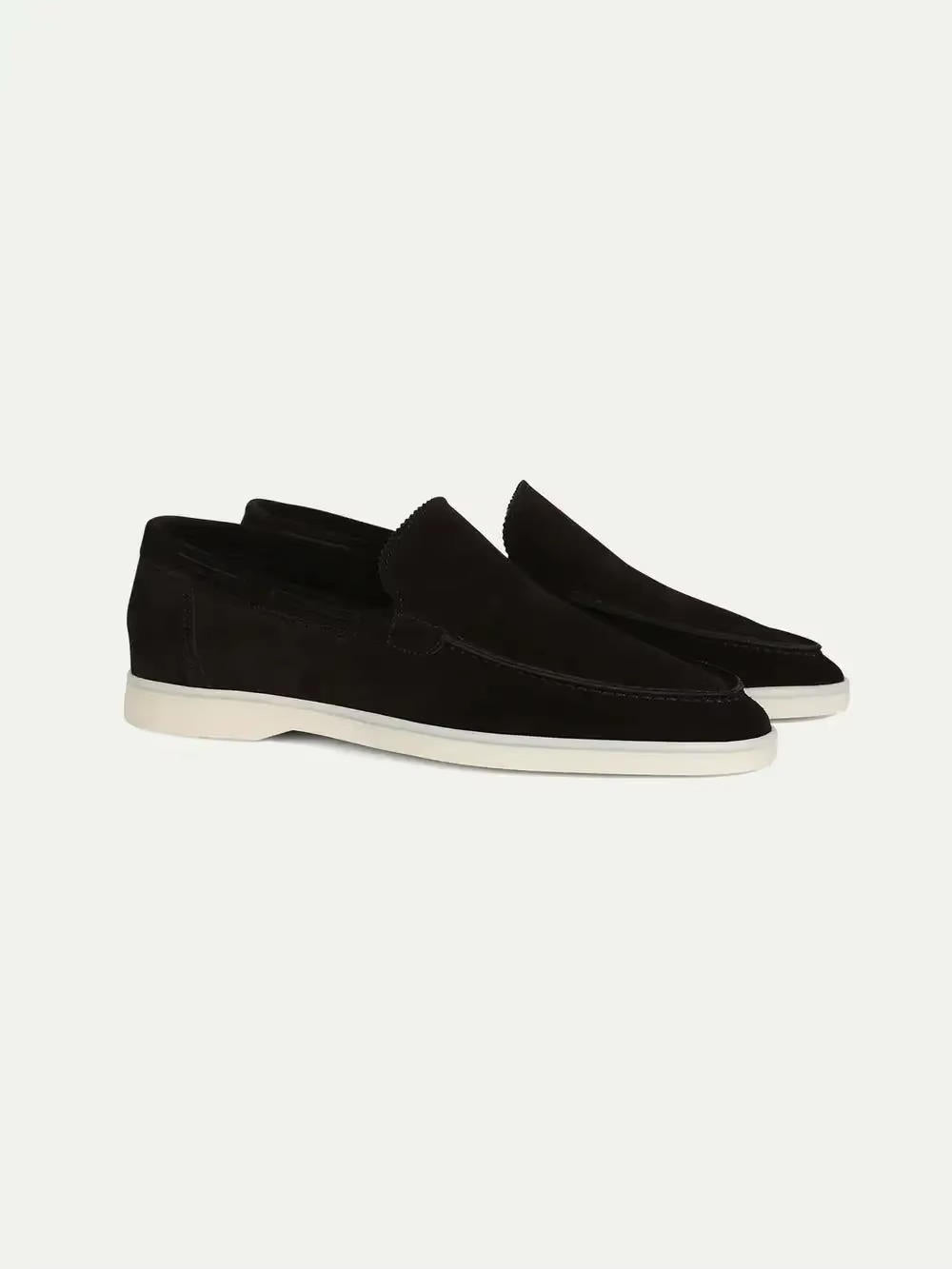 James | Men’s Stylish Suede Yacht Loafers with Rubber Sole