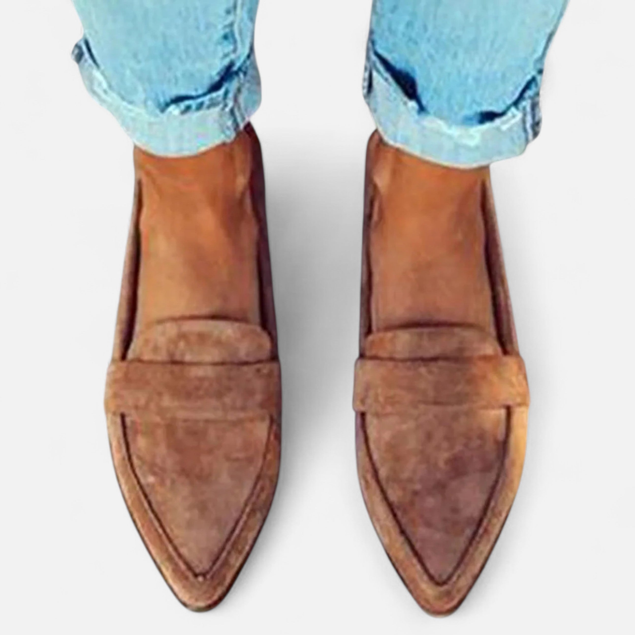 Women’s Retro Pointed Loafers
